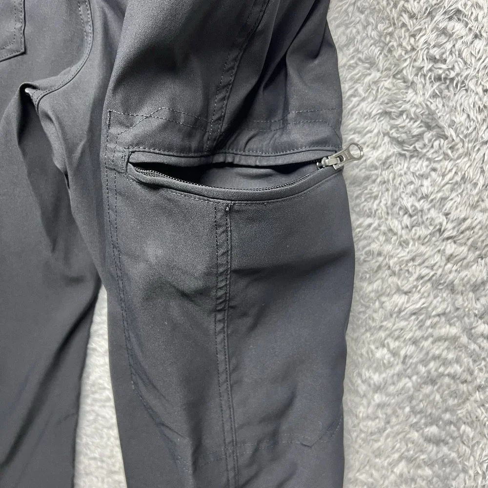 Eddie Bauer Pants Mens 38x32 Black Rainier‎ Tech Performance Outdoor Hiking